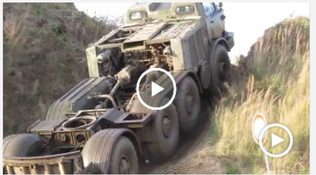 Acest camion poate trece orice obstacol fara nicio problema ! VIDEO