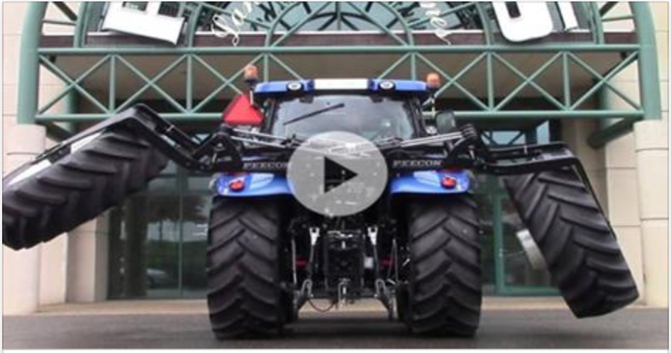 Vei ramane uimit cand vei vedea cum arata acest tractor si ce poata sa faca ! VIDEO